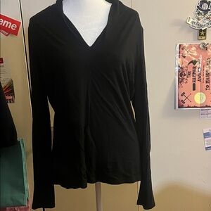 Talbots Black Long Sleeve Women's Top